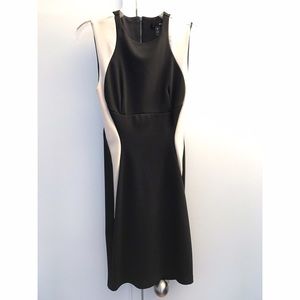 Bloomingdale's Aqua fitted dress