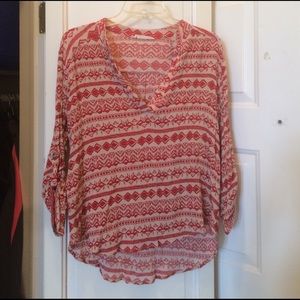 Aztec blouse