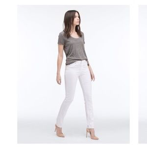 NWT AG Jeans "The Prima" White