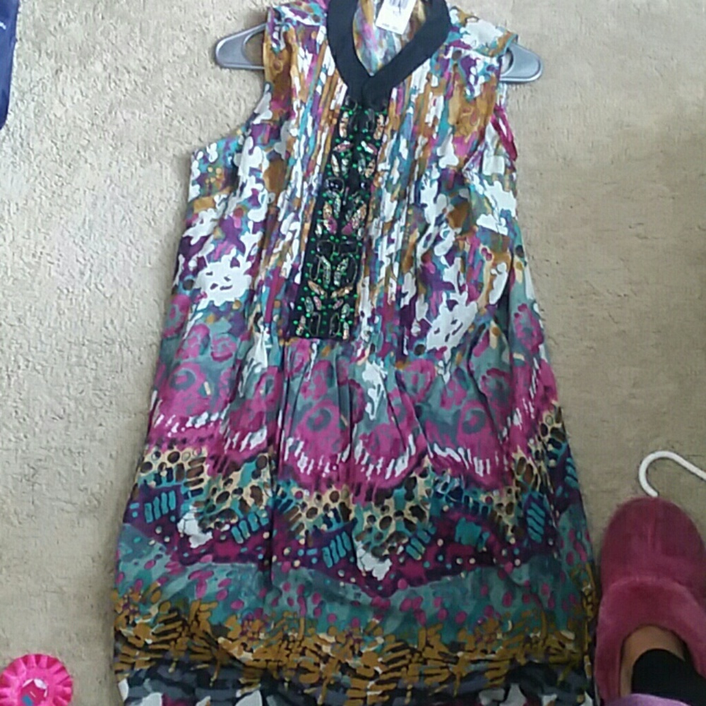 Muli color Dress