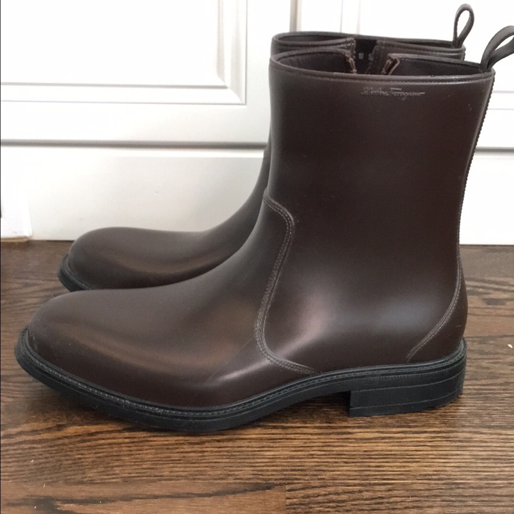 Salvatore Ferragamo "Baltimora" waterproof boot