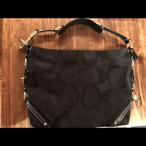 Coach black purse