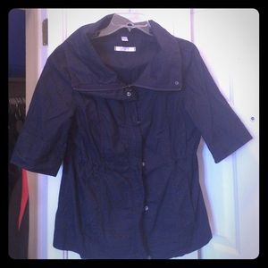 Light weight navy jacket