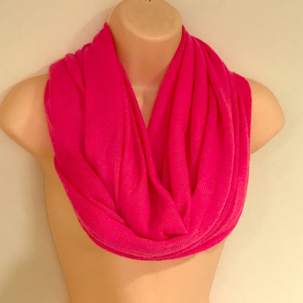 Hot Pink Scarf