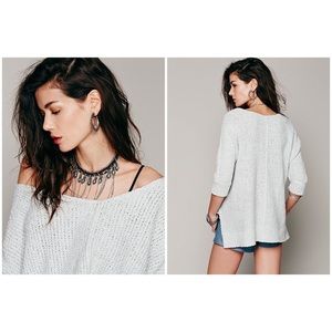 || Free People || Chunky Oversized Pullover