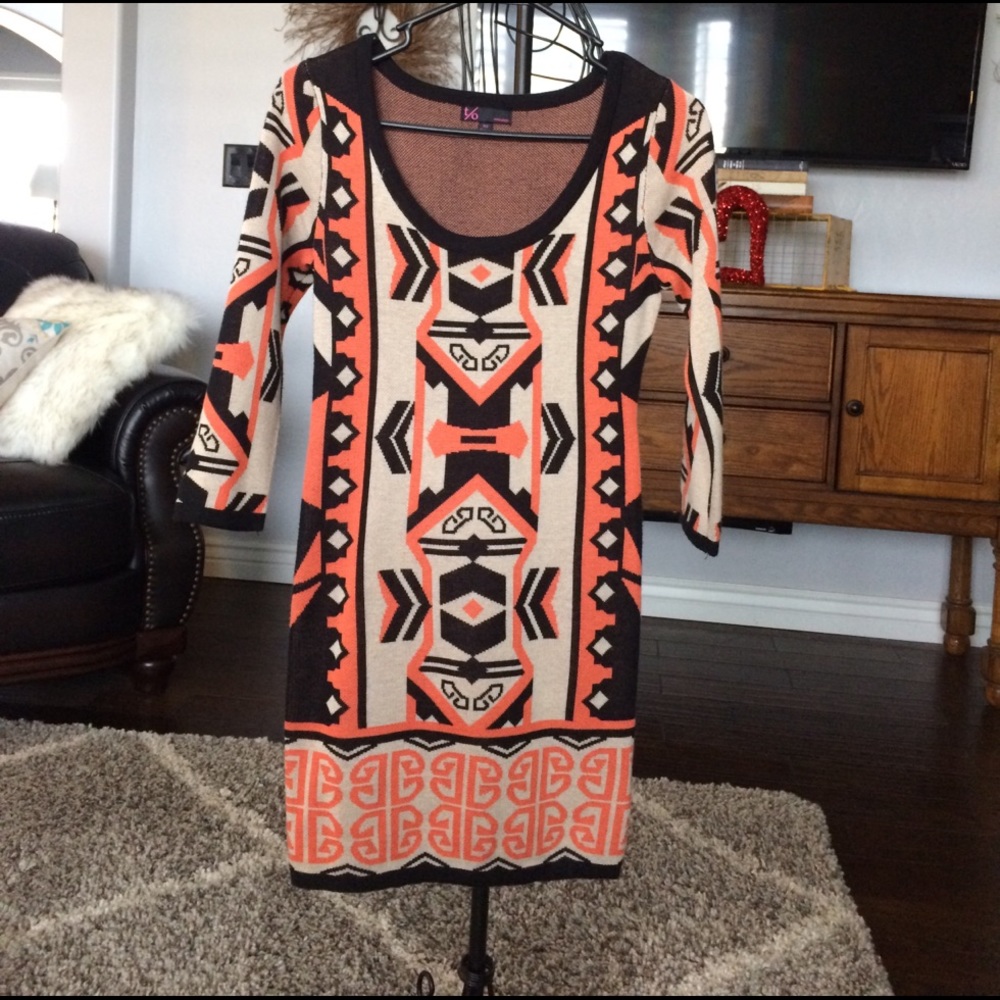 Mini sweater dress/tunic