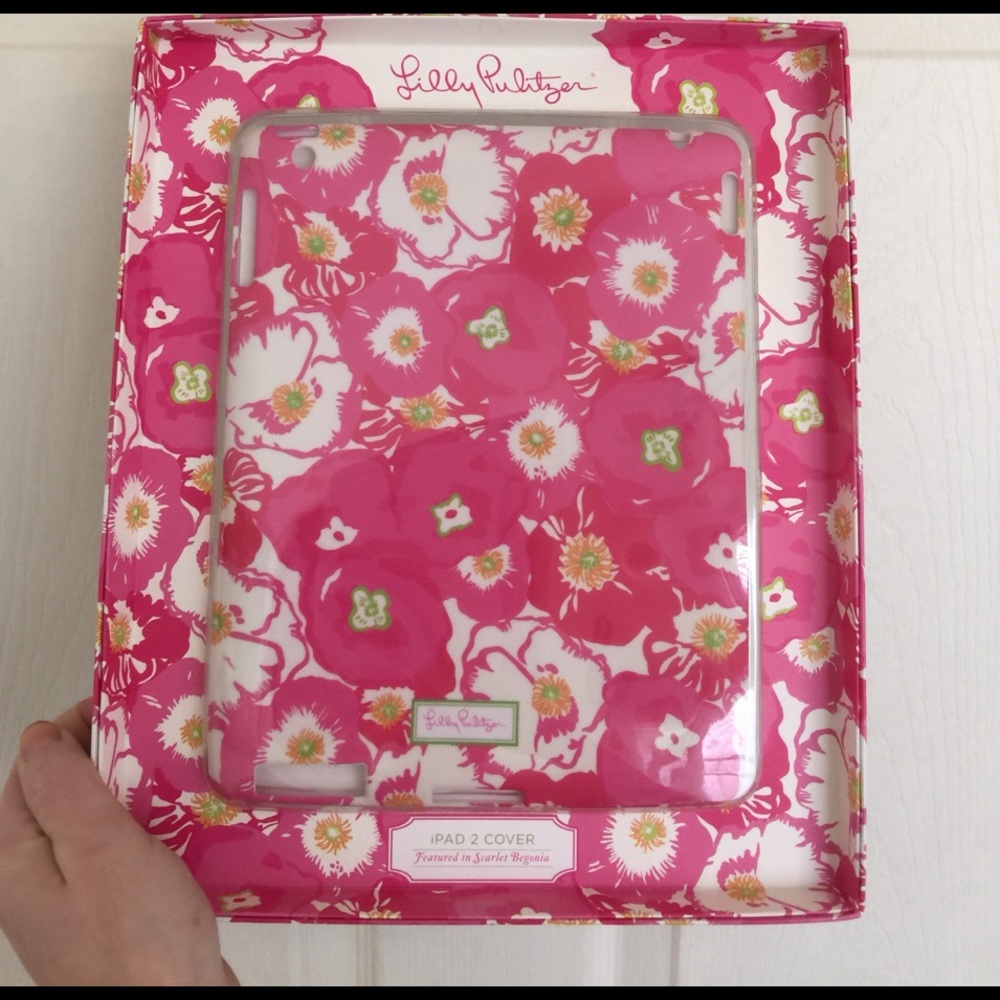 LILLY PULITZER IPAD 2 case scarlet begonias print