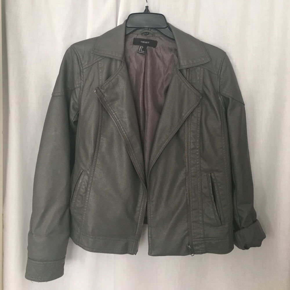 Leather jacket