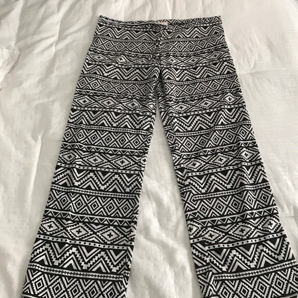 Tribal print beach pants