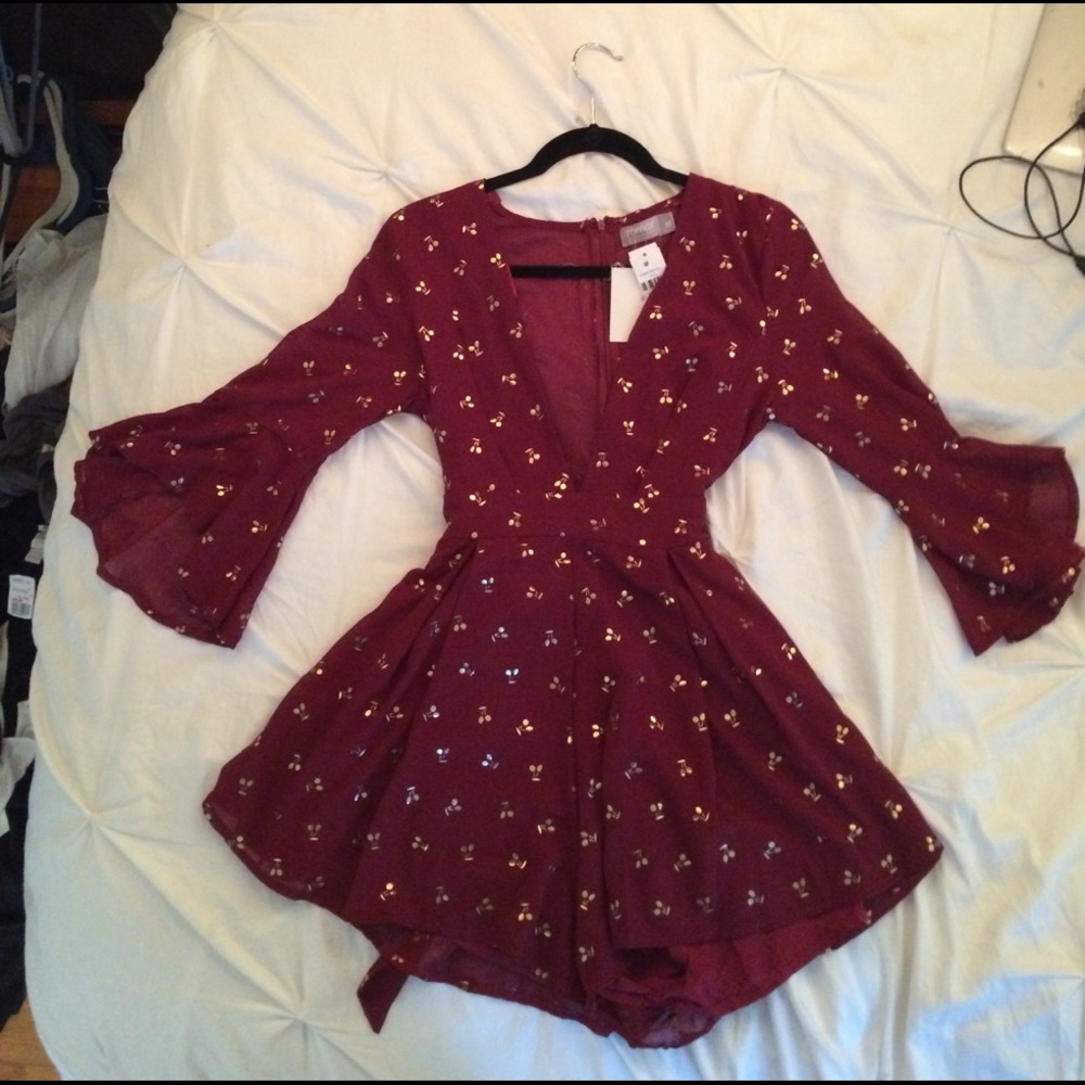 LF Bell Sleeve Romper