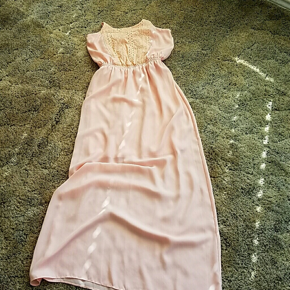 Light pink dress