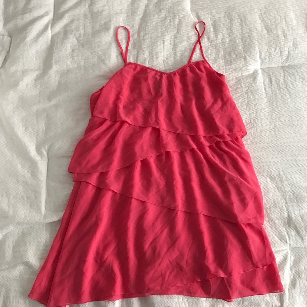 H&M layered dress chiffon