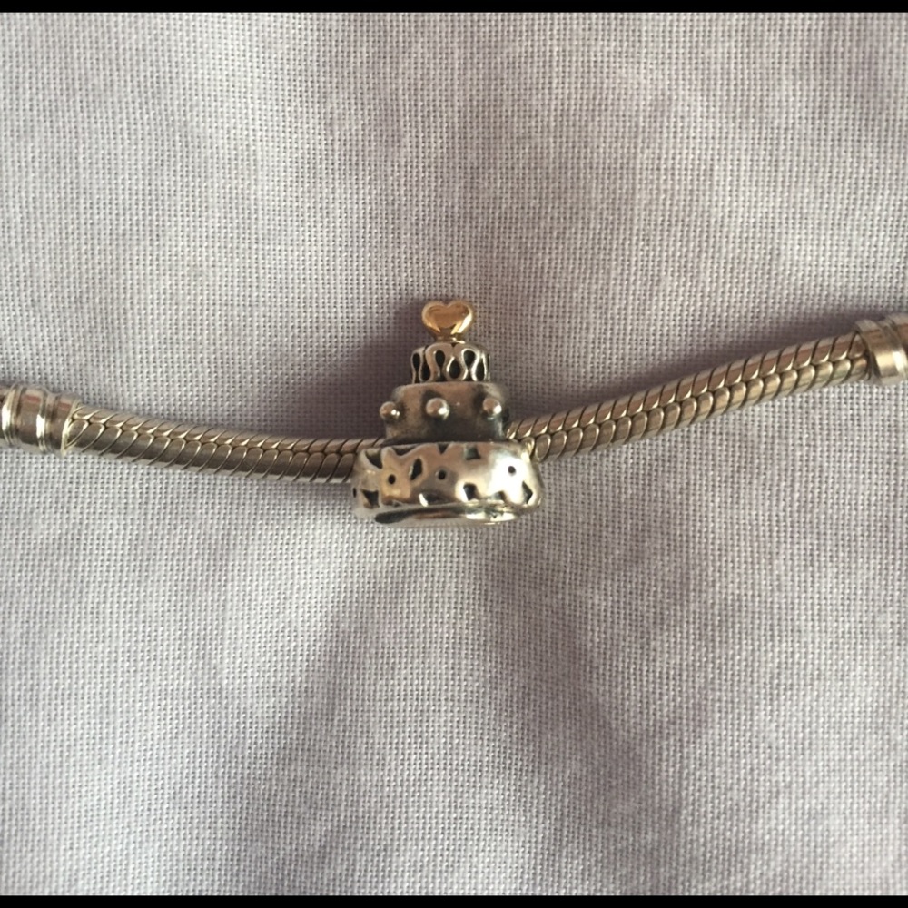 Pandora birthday cake charm