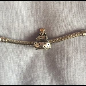 Pandora birthday cake charm