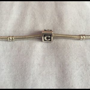 Pandora C charm