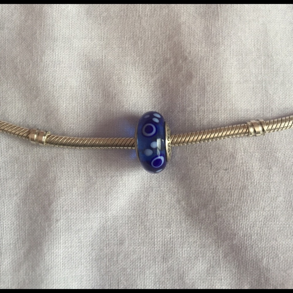 ‼️Last Charm‼️ Authentic Pandora blue bead