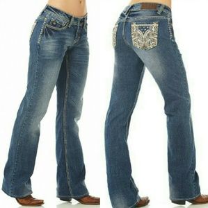 Cowgirl Up Lions Mane Jeans NWOT Size 26/32