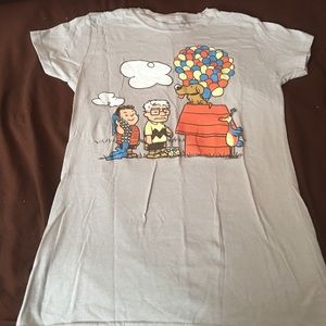 Brand New Peanuts/Up MashUp Tshirt