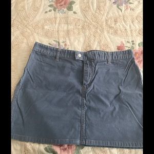 Blue corduroy skirt...GAP