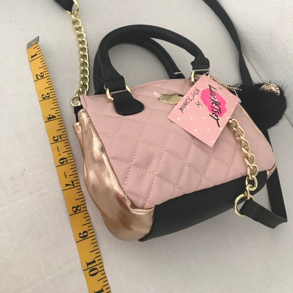 Betsey Johnson quilted Mini crossbody bag - Picture 6 of 7