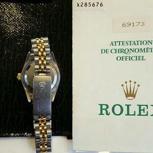 Vintage Authentic Rolex time piece, a classic styl
