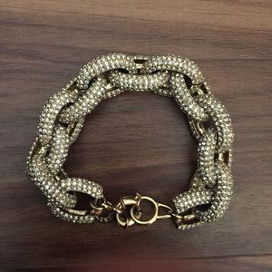 J.Crew Classic Pavé Link Bracelet🌟