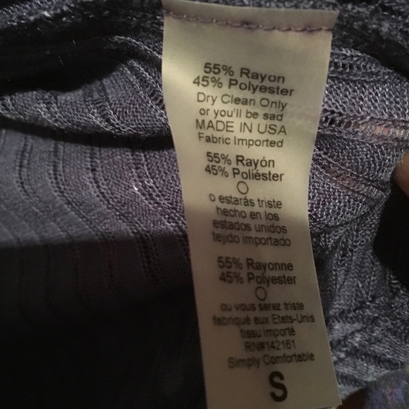 LuLaRoe small blue Lindsay - Picture 3 of 3