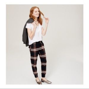 NWT Ann Taylor Loft Plaid Joggers