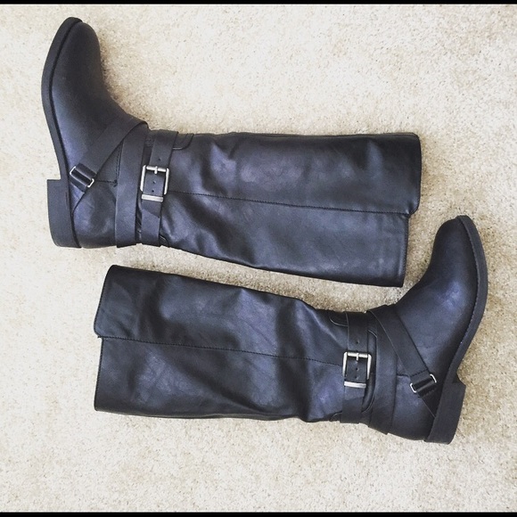 Style & Co. Shoes - Style & Co • NEW! Fabulous Moto Style Black Boots