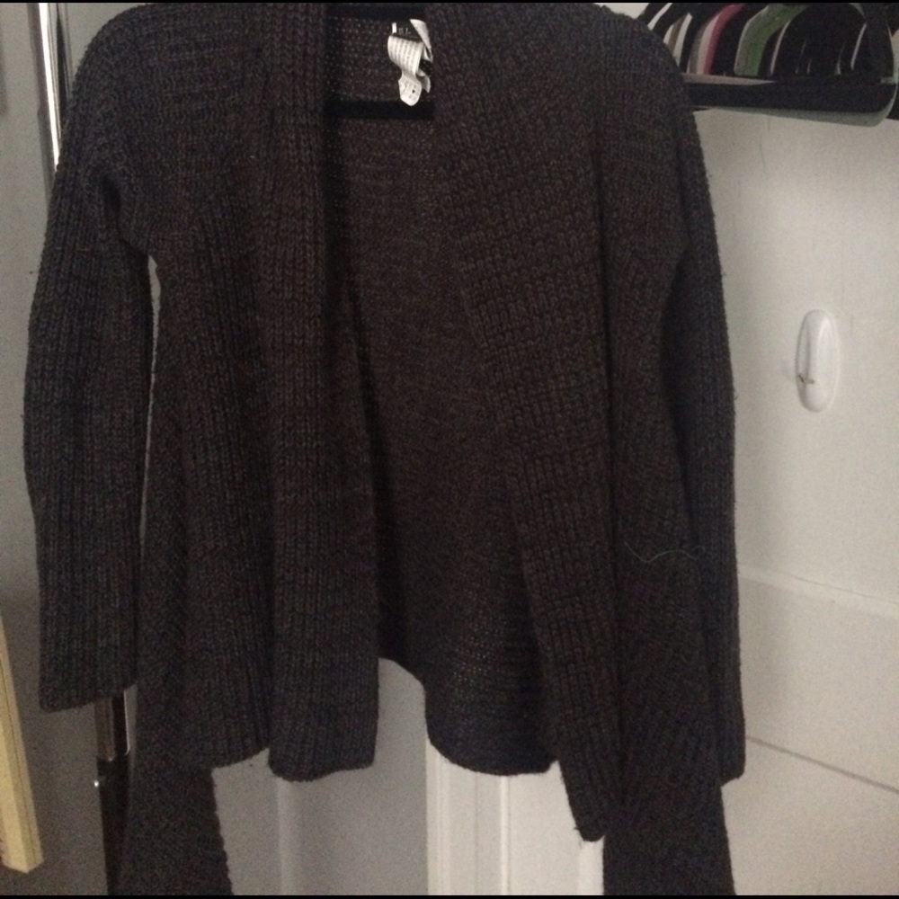 Dark grey cardigan