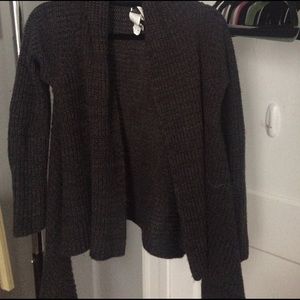 Dark grey cardigan