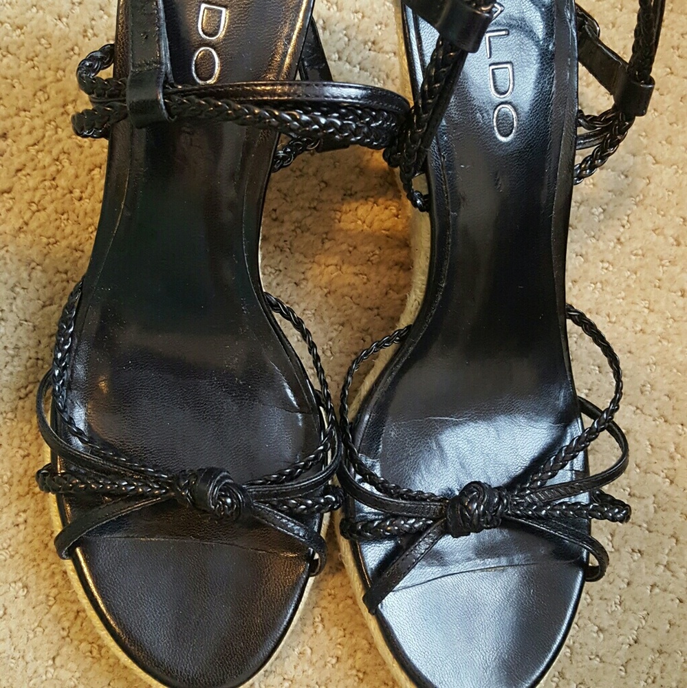 Aldo wedge sandals
