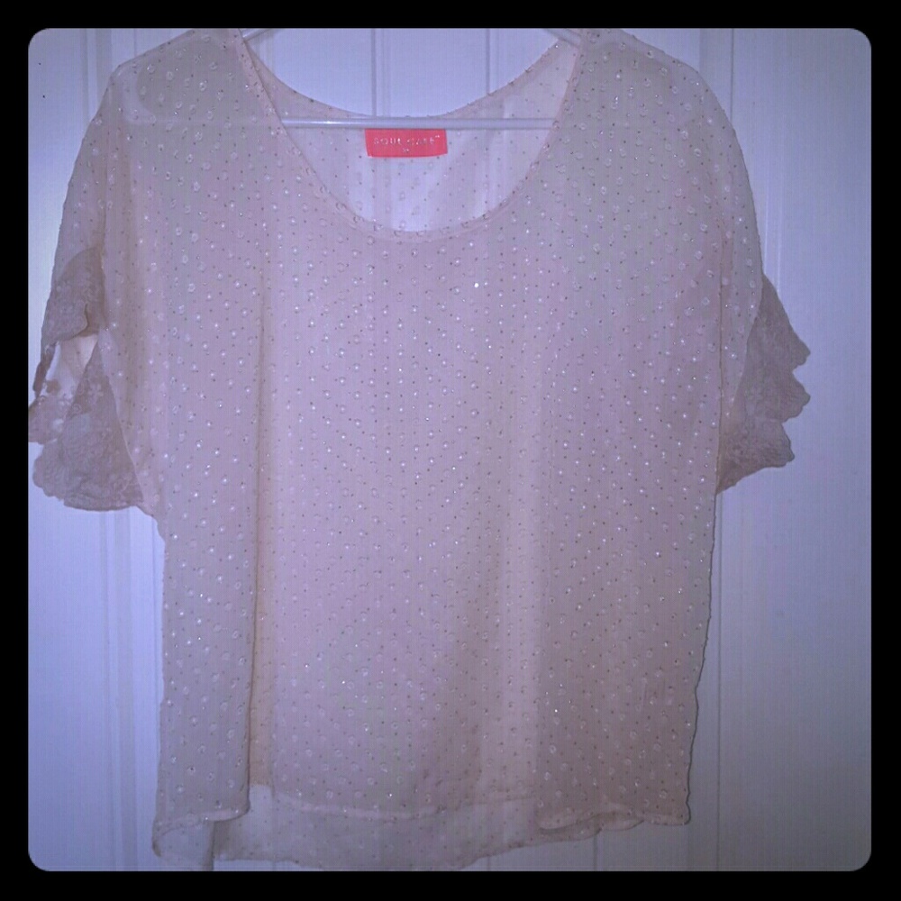 Sheer blouse