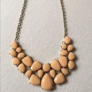 Peach Statement Necklace