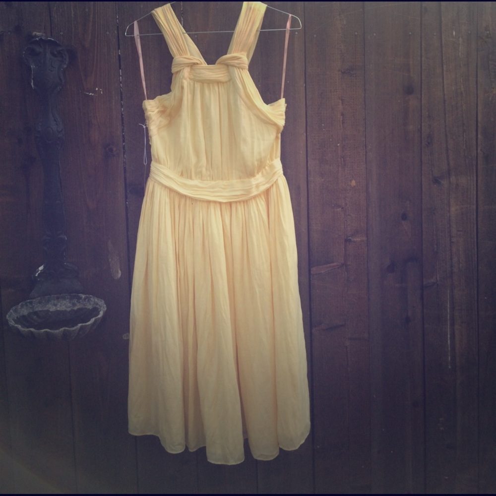 Yellow dress