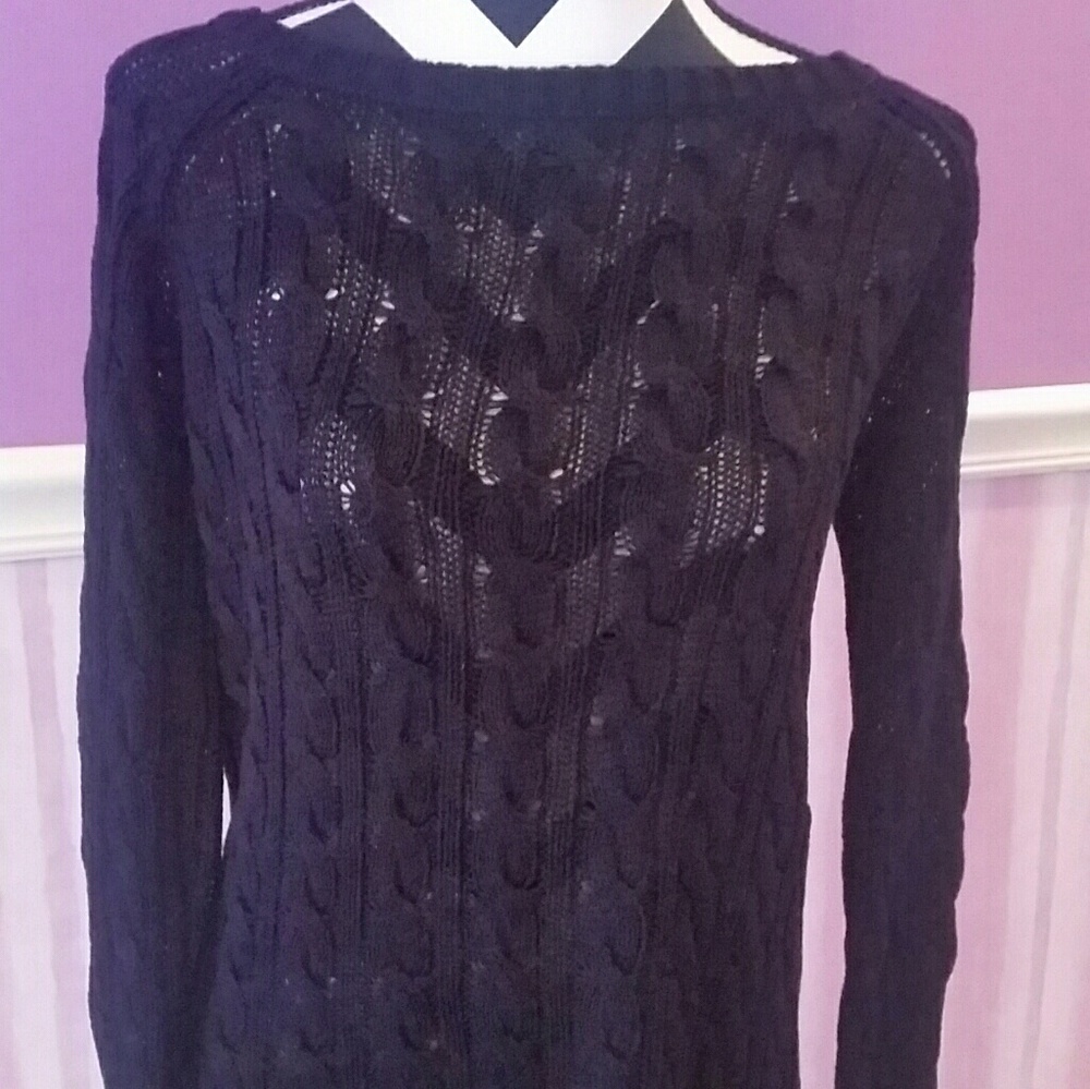 Ann Taylor Black Sweater NWT