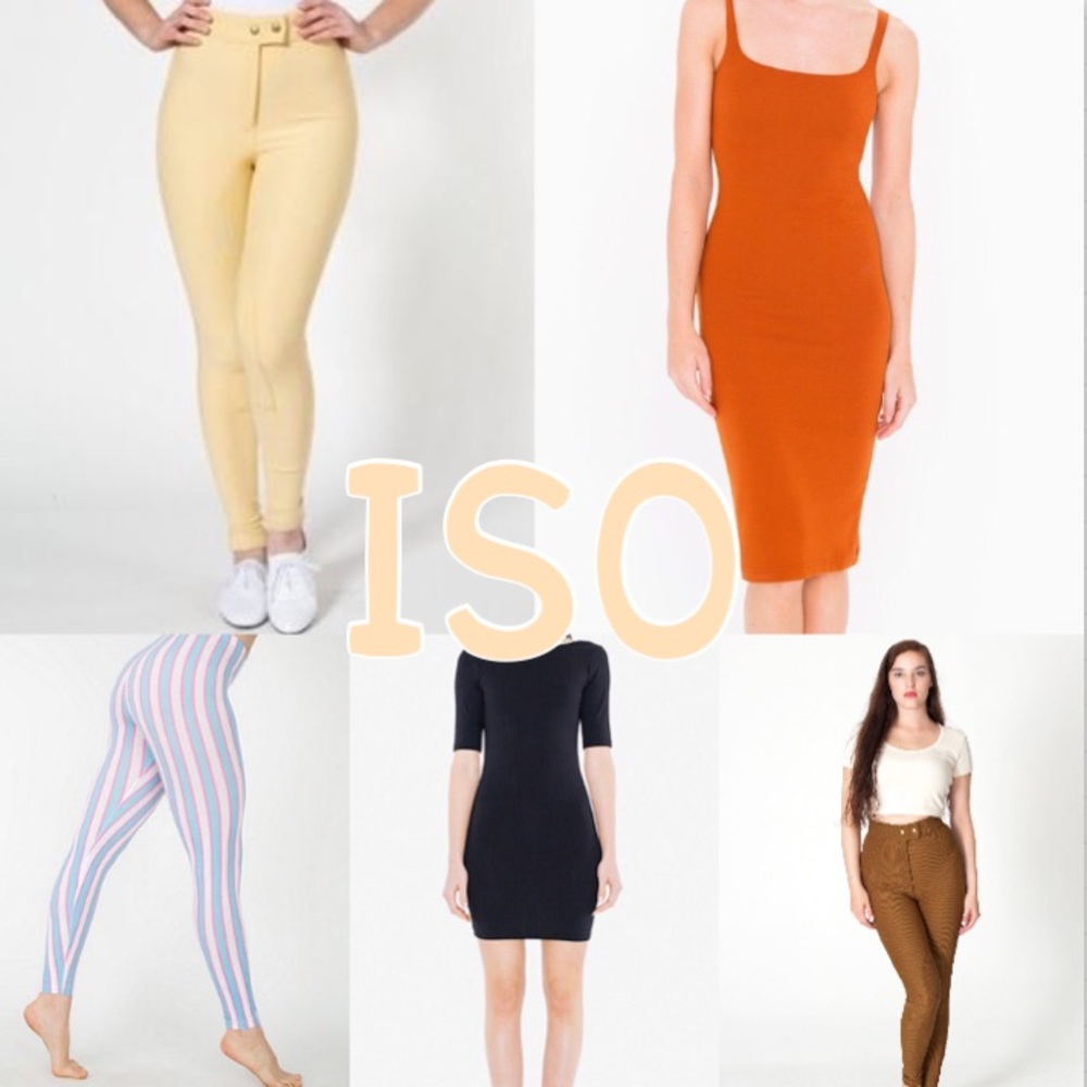 AMERICAN APPAREL ISO
