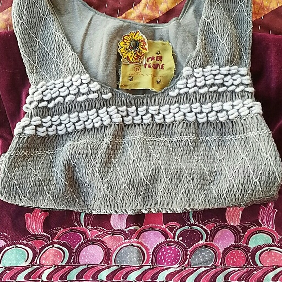 Free People Velvet Racerback Tree Mini Dress 0 - Picture 3 of 6