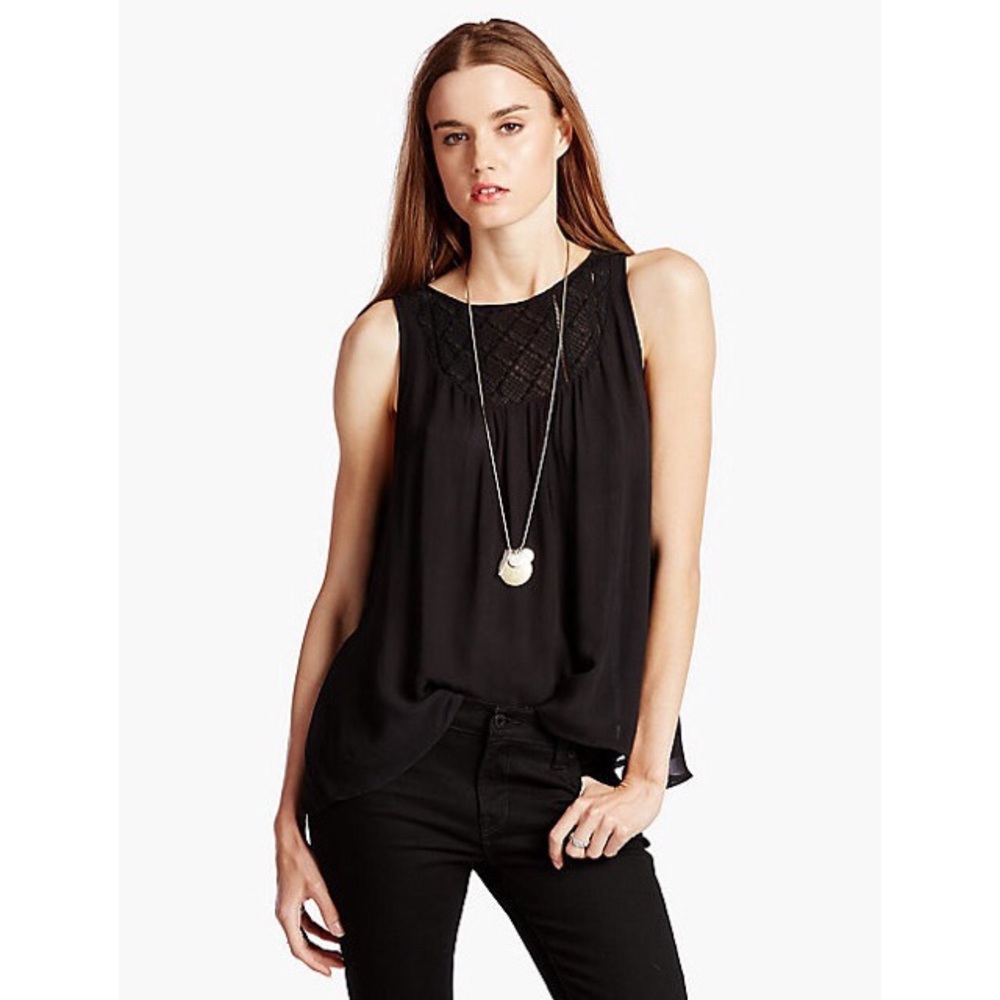 Lucky Brand Black Top