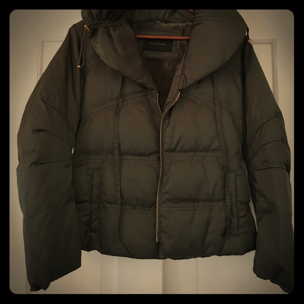 Beautiful Army Green Down Jacket