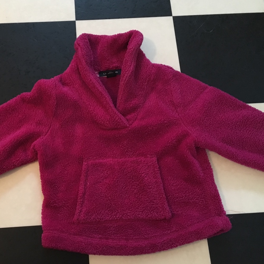 Lands End size small thick pile fleece!
