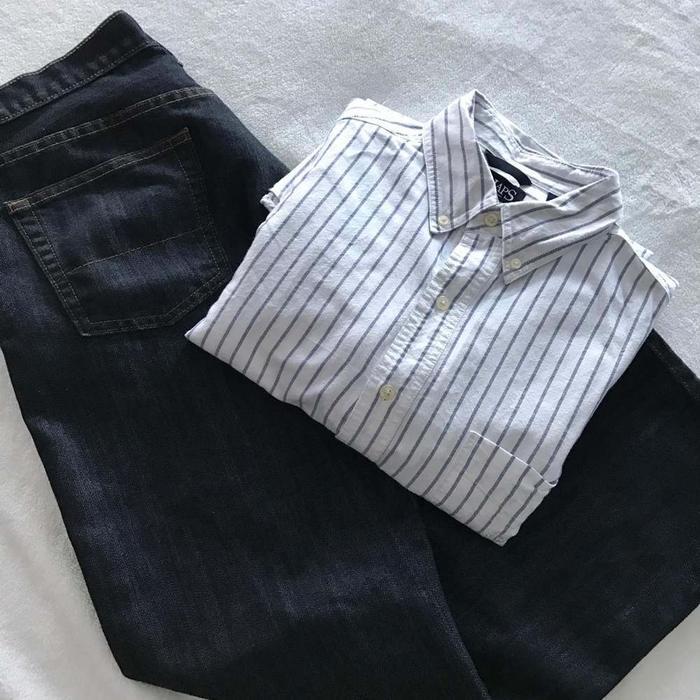 Chaps Men button up S classic shirt
