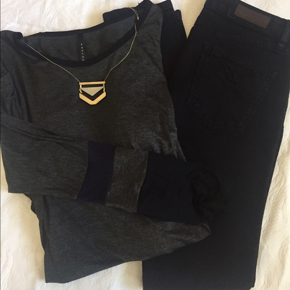 Long- sleeve Color block tunic - Picture 5 of 6