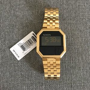 Nixon Robot Rock Re-Run Gold watch - 30 M