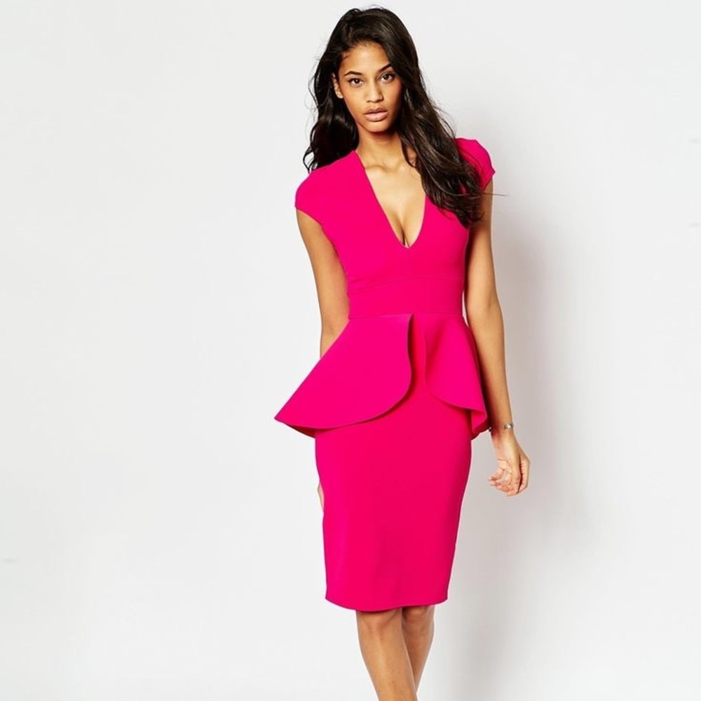 ASOS Pink Pelpum Desire