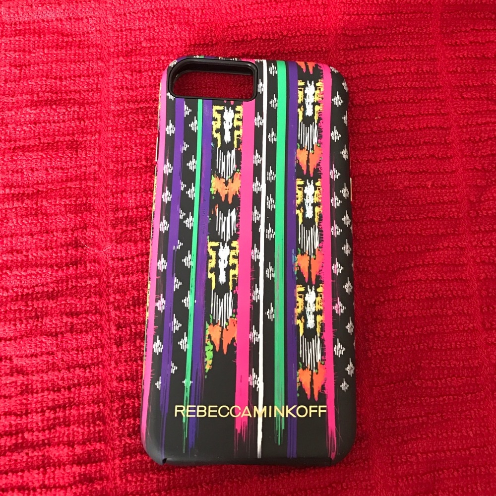 Rebecca Minkoff hardshell case w/ silicone lining