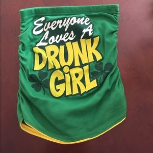 St Patrick's day s/m tube top