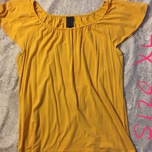 Mustard blouse size DL