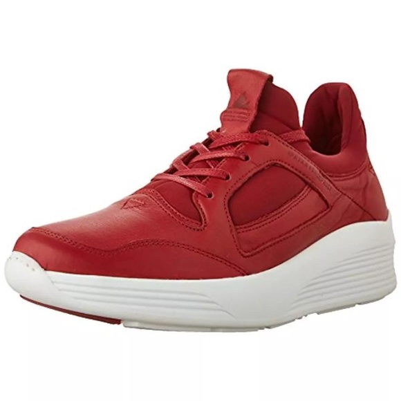 Pajar Other - Pajar-Chelsea Red Leather Fashion Sneakers 11.5