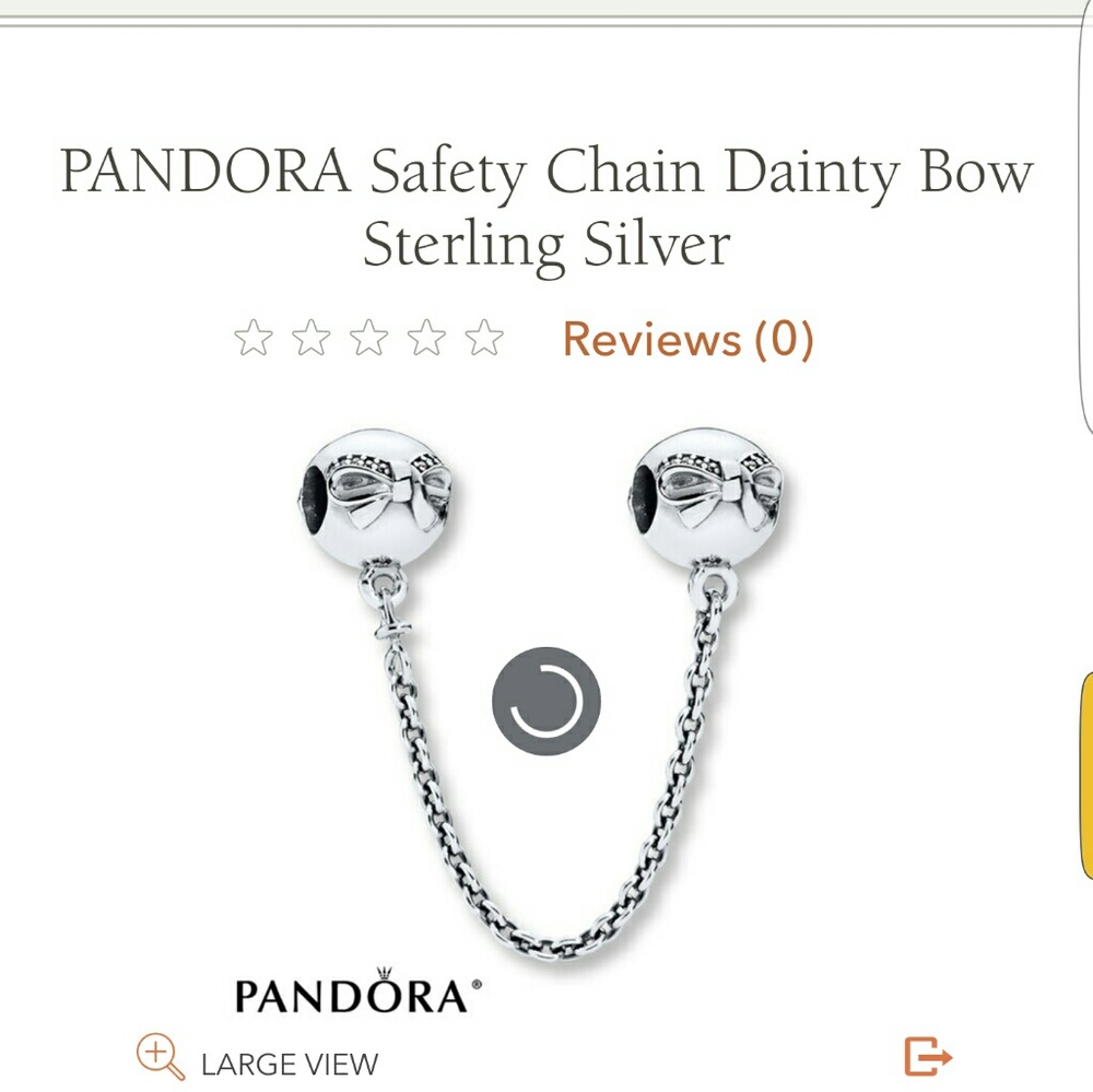 Pandora bow safety chain